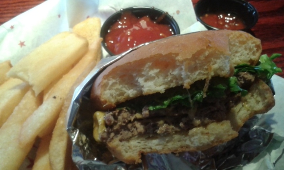 I dreamed of a burger on a bun for a long time!  Gluten-free - LOVE Red Robin!
